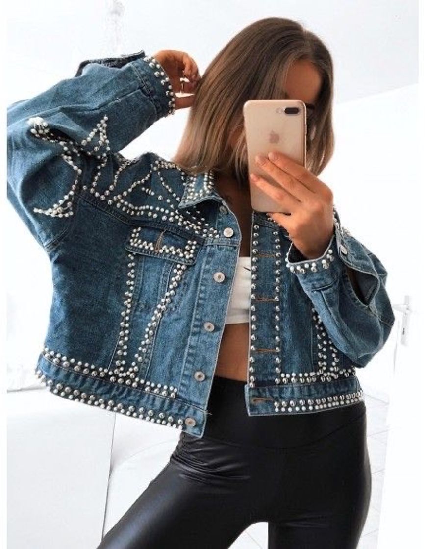 Social Customização jaqueta jeans