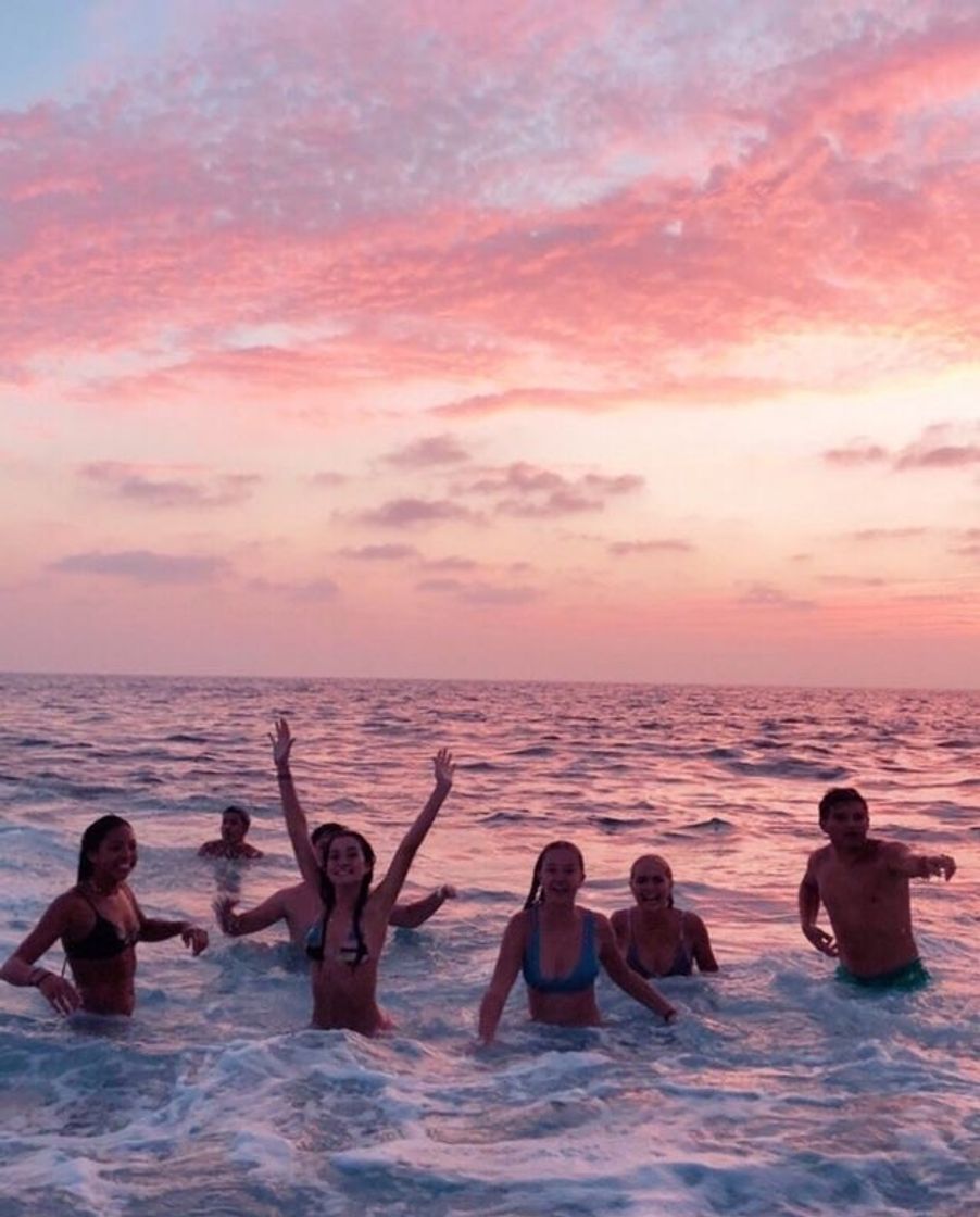 Moda Photox na praia com os amigos 