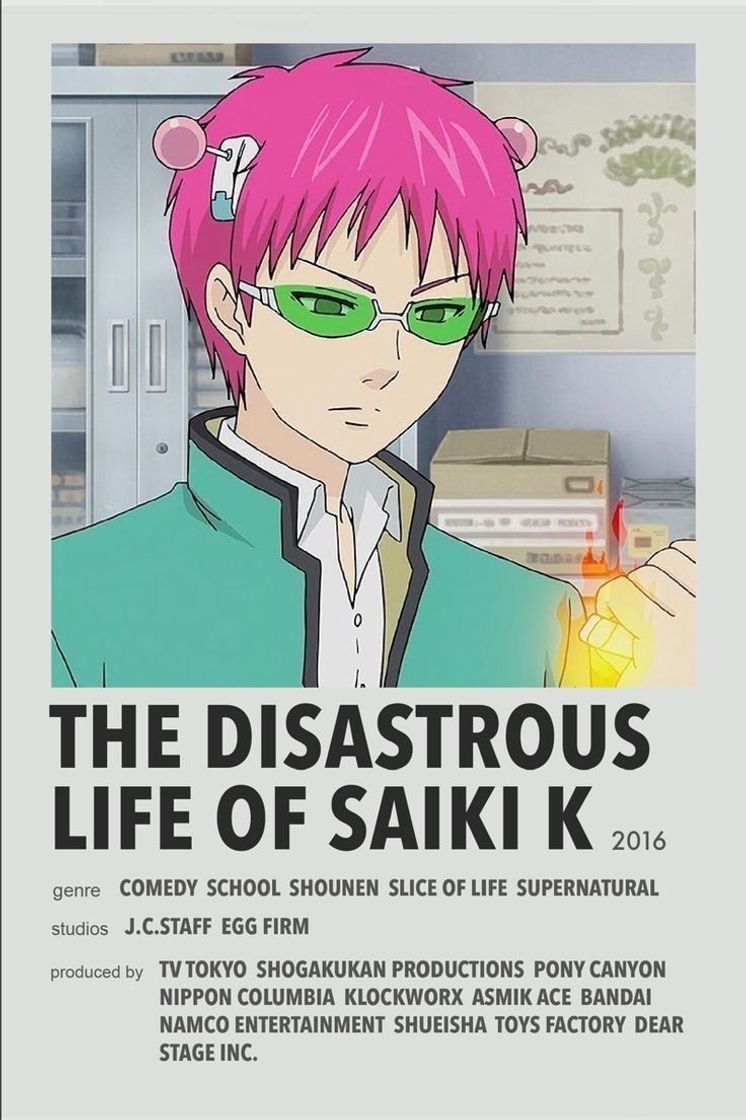 Social THE DISASTROUS LIFE OF SAIKI K