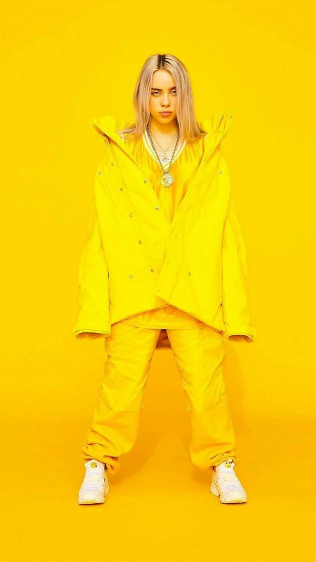 Fashion Billie Eilish,yellow 💛