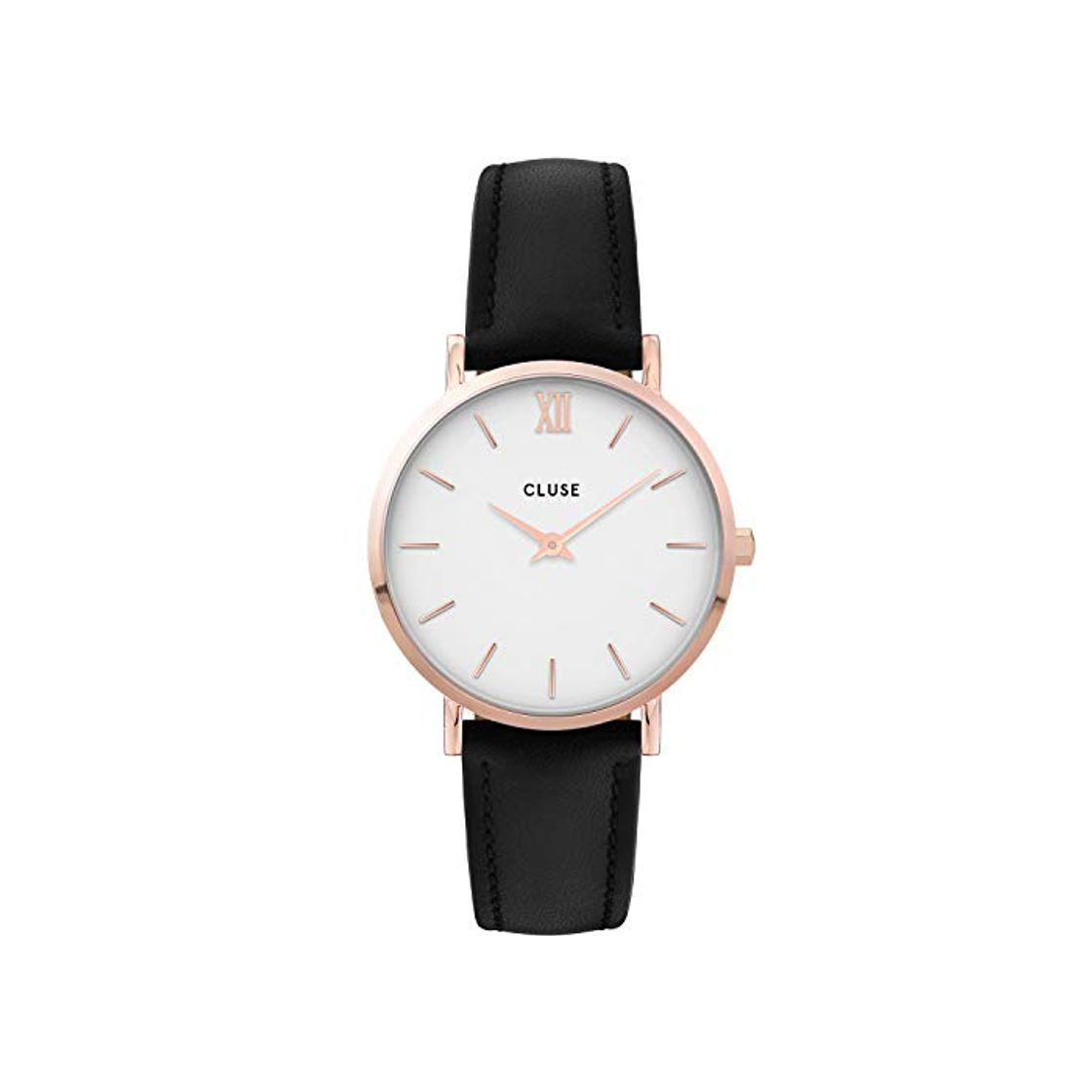 Moda CLUSE Reloj Analógico para Mujer de Cuarzo con Correa en Cuero CW0101203020