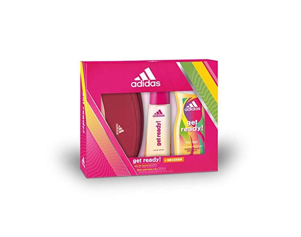 Product Adidas Get Ready Set para Mujer, Contiene: Neceser Adidas