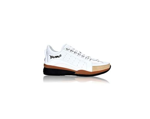DSQUARED2 W17SN192 - Zapatillas deportivas para hombre Blanco Size