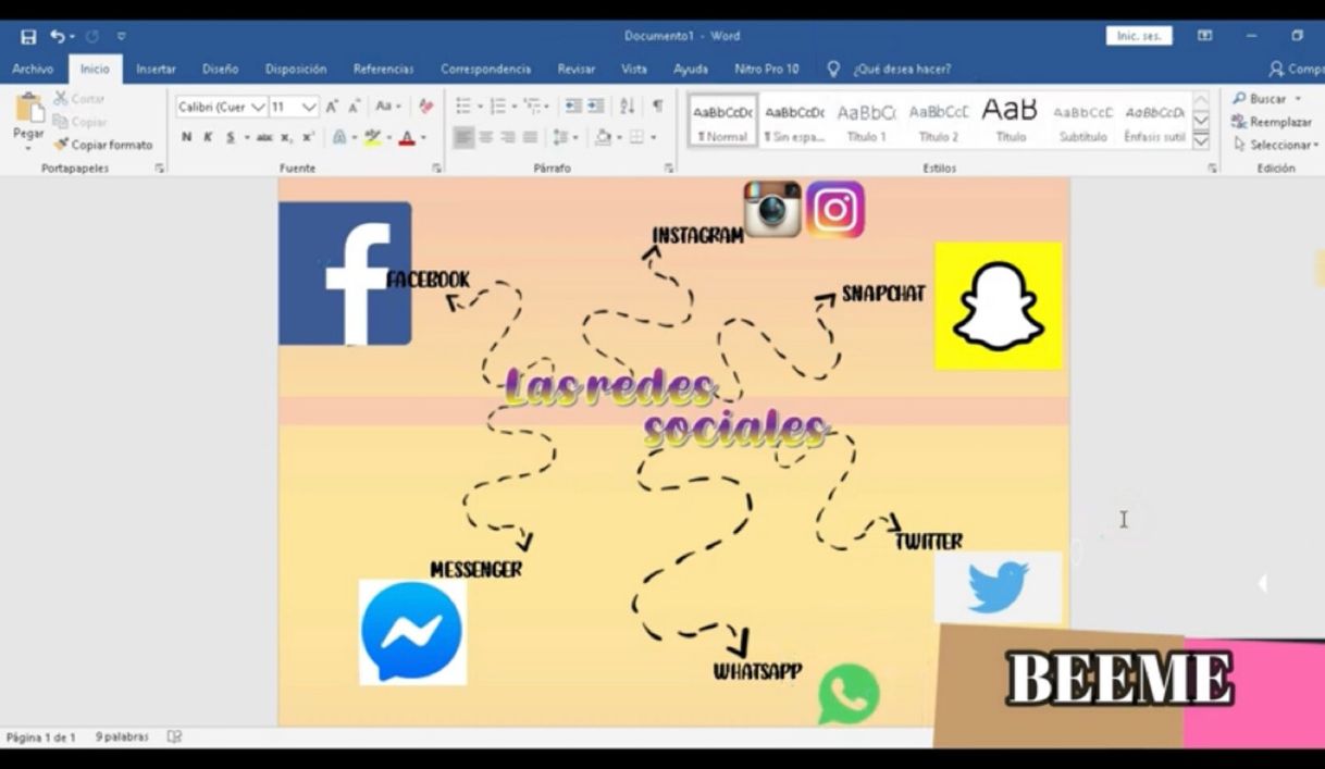 Fashion Como realizar mapas mentales en WORD ❤️ // BEEME - YouTube