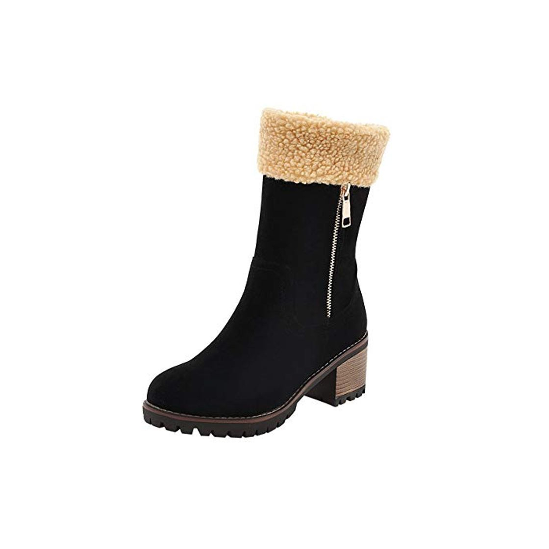 Fashion ZODOF Zapatos de Invierno de Mujer de Las señoras Botas de algodón