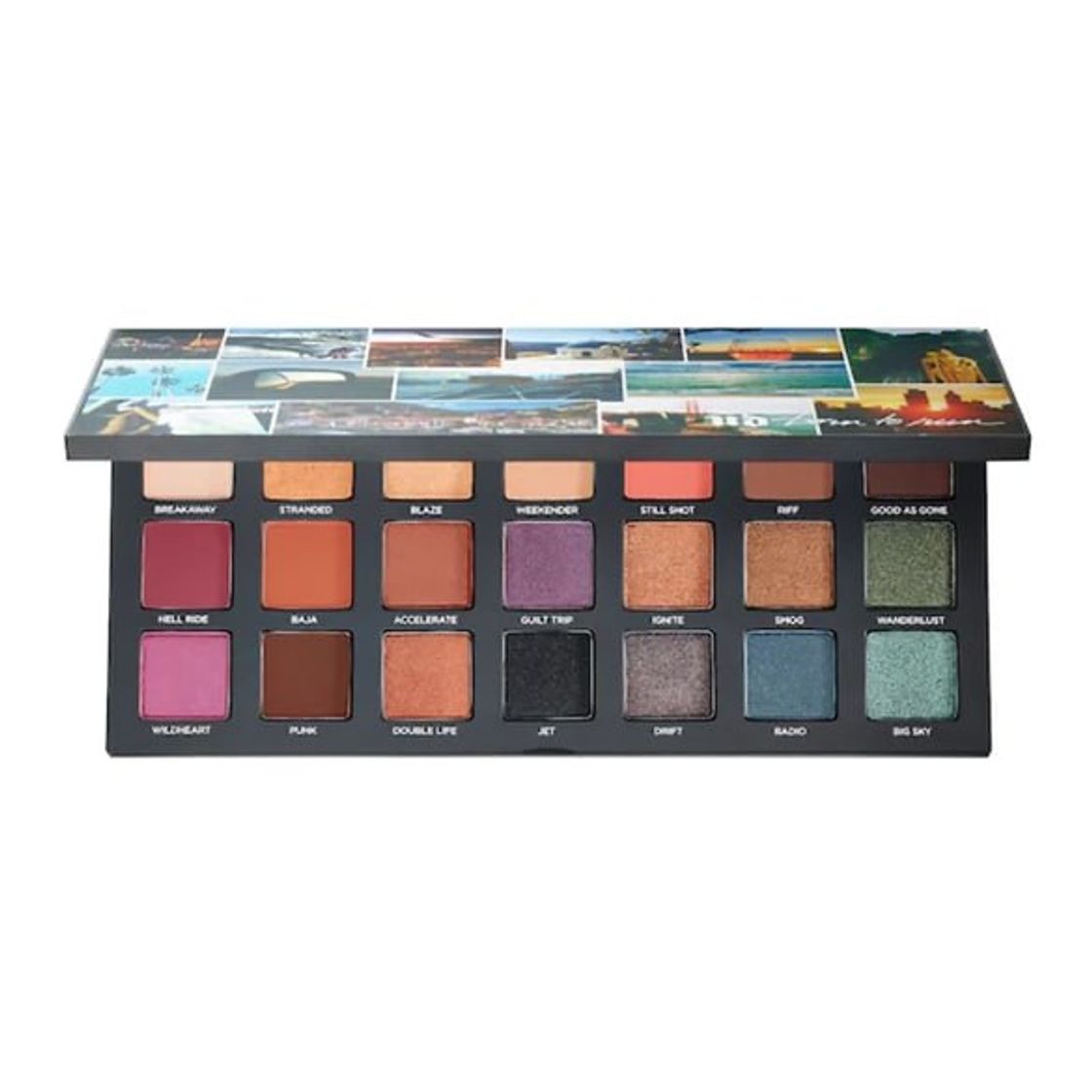 Moda Born to Run Palette de Urban Decay. 