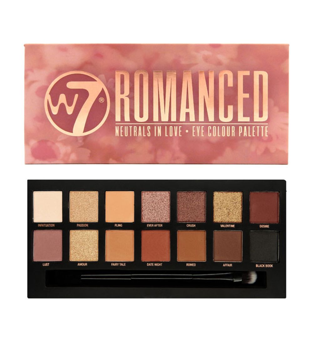 Social Romanced Paleta de Sombras W7 precio