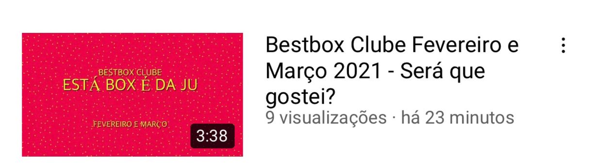 Moda Vídeo da #BestboxClube Fevereiro e Março 