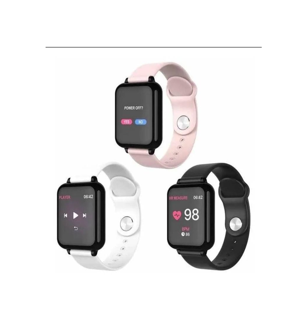 Social B57 Reloj Inteligente IP67 a Prueba de Agua Monitor de frecuencia cardíaca