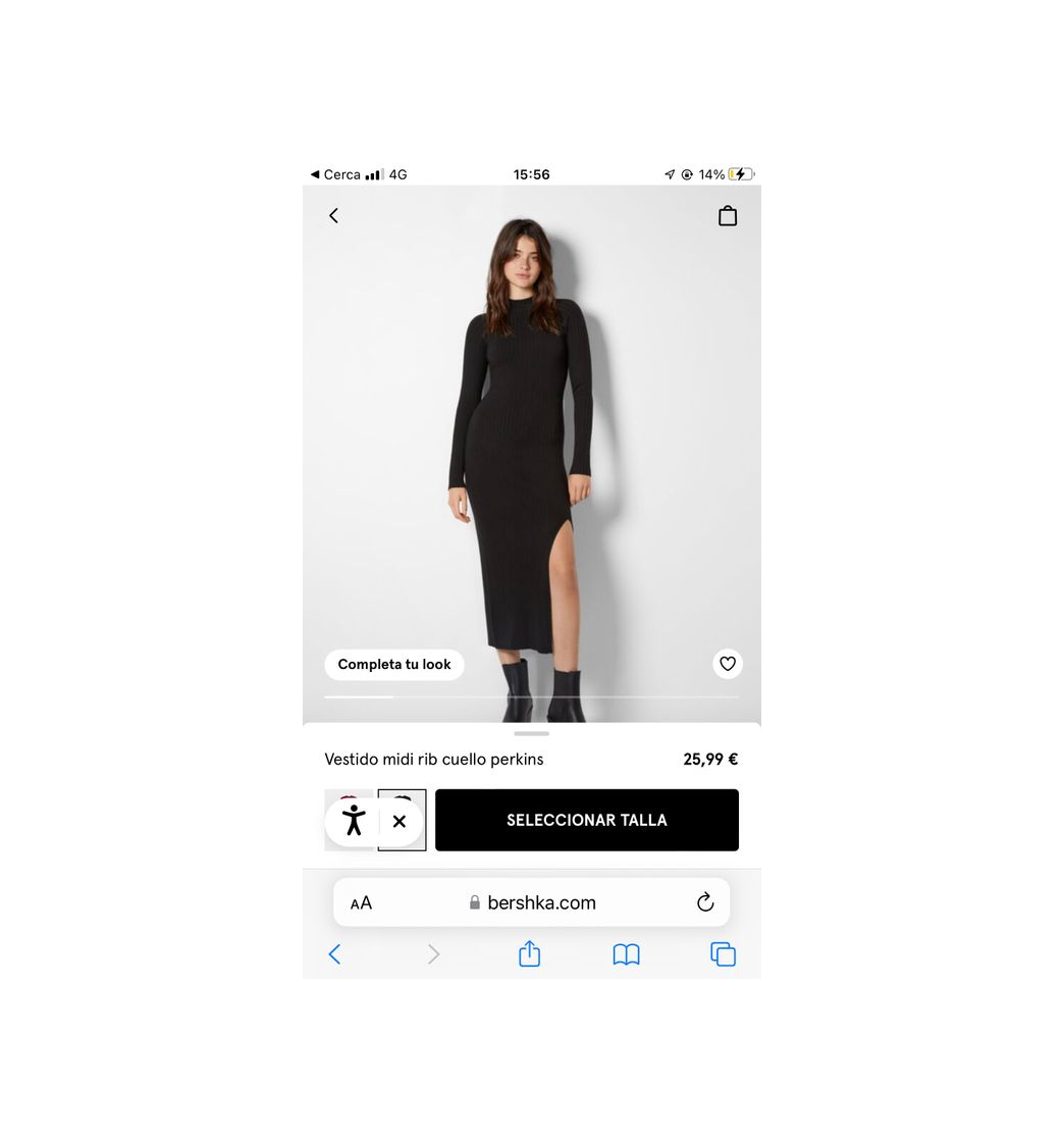 Moda vestido bershka 