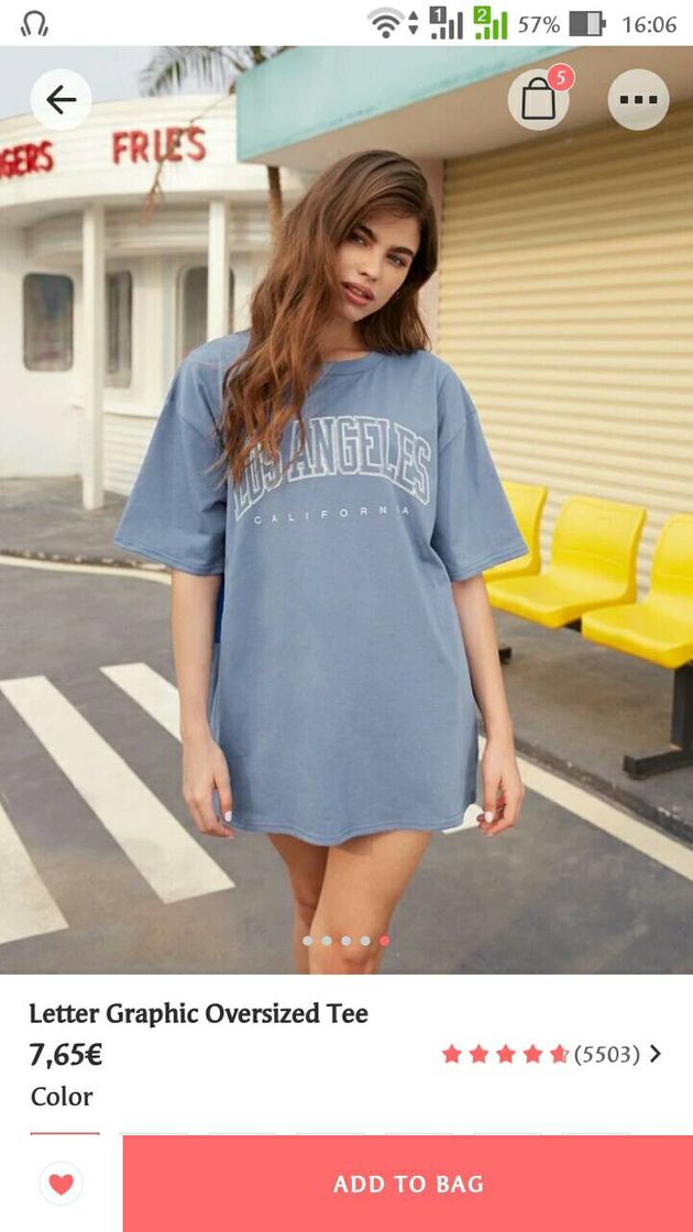 Social Blusa 'los Angeles'