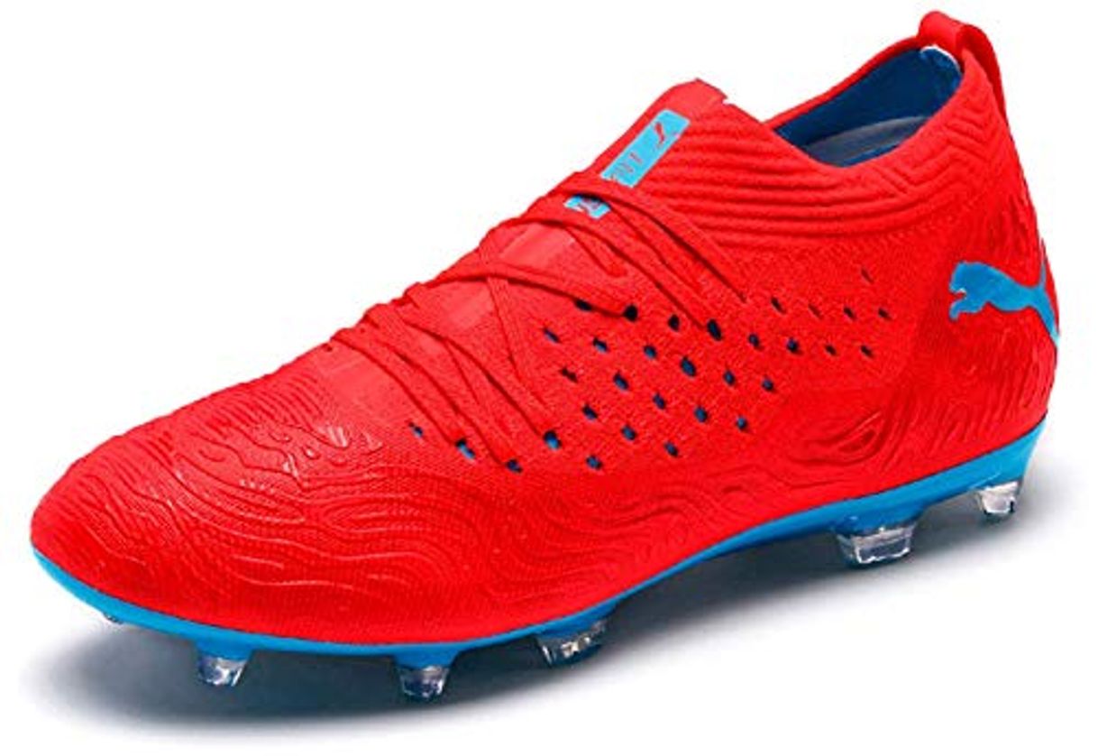 Moda Puma Future 19.2 Netfit FG/AG, Zapatillas de Fútbol para Hombre, Rojo