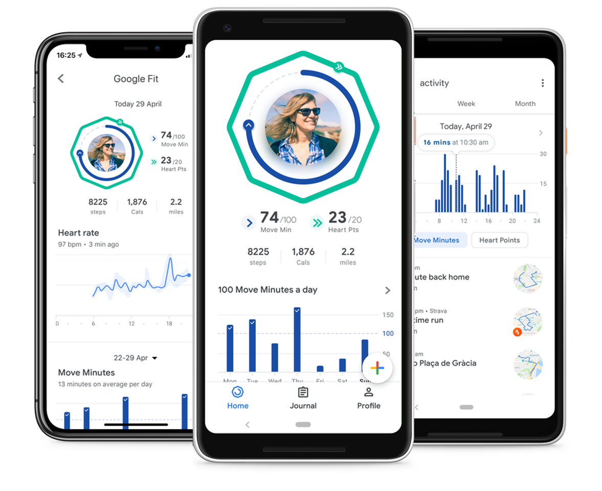 Moda Google Fit