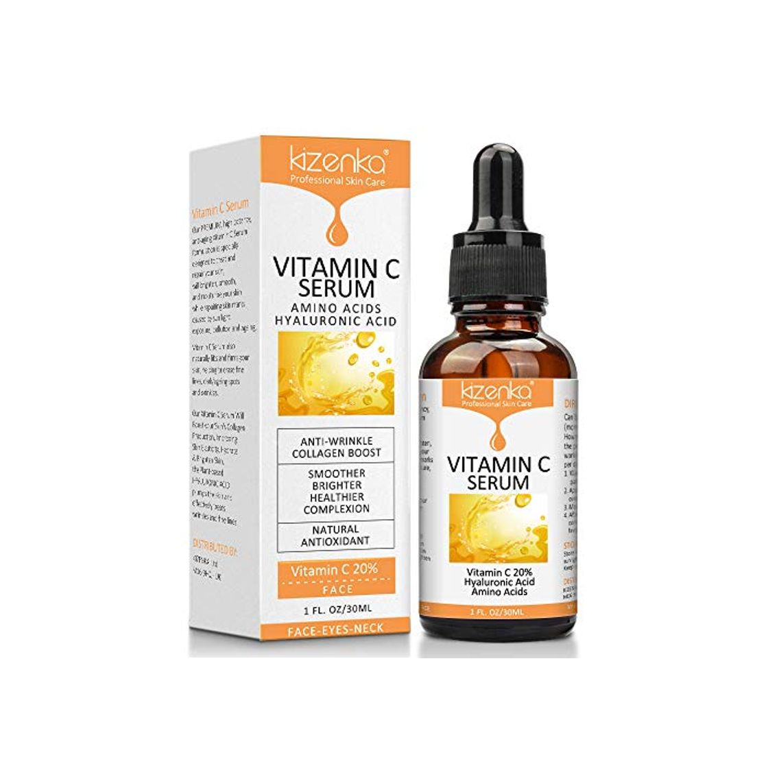 Product kizenka Suero de vitamina C con ácido hialurónico