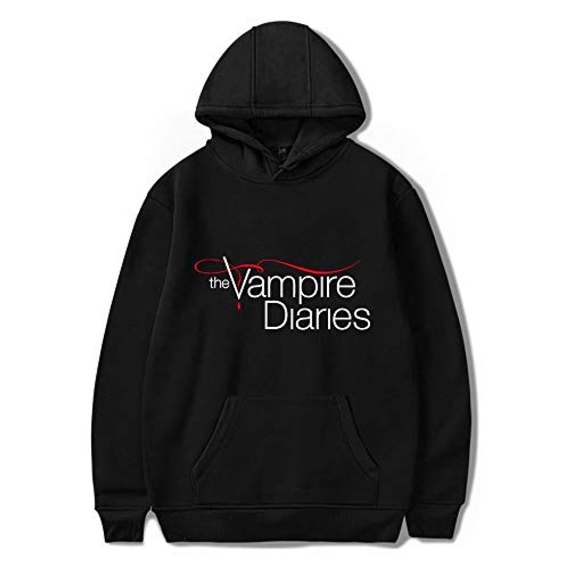 Moda The Vampire Diaries Sudaderas con capucha para hombre y mujer, de manga