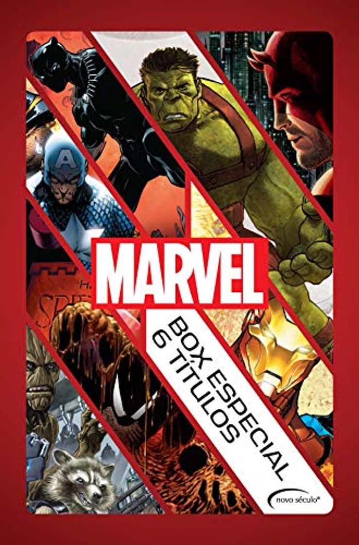 Libros Box Marvel - 6 Títulos: Guerra Civil, Guardiões da Galáxia