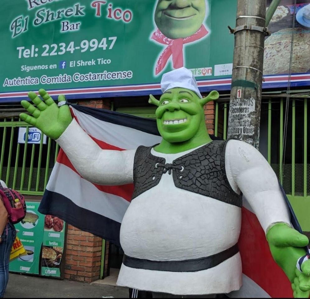 Restaurantes El Shrek Tico