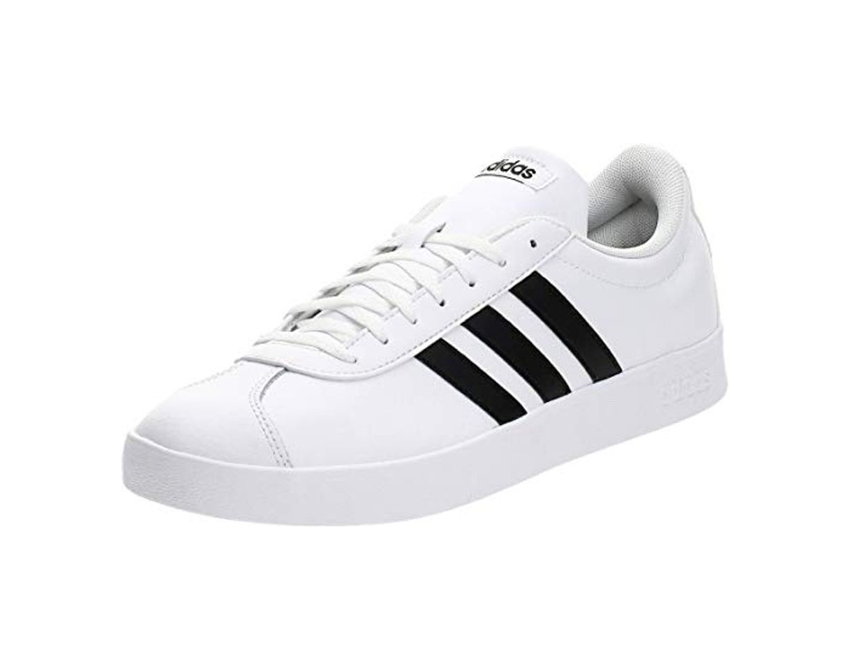 Social Adidas VL Court 2.0, Zapatillas para Hombre, Blanco