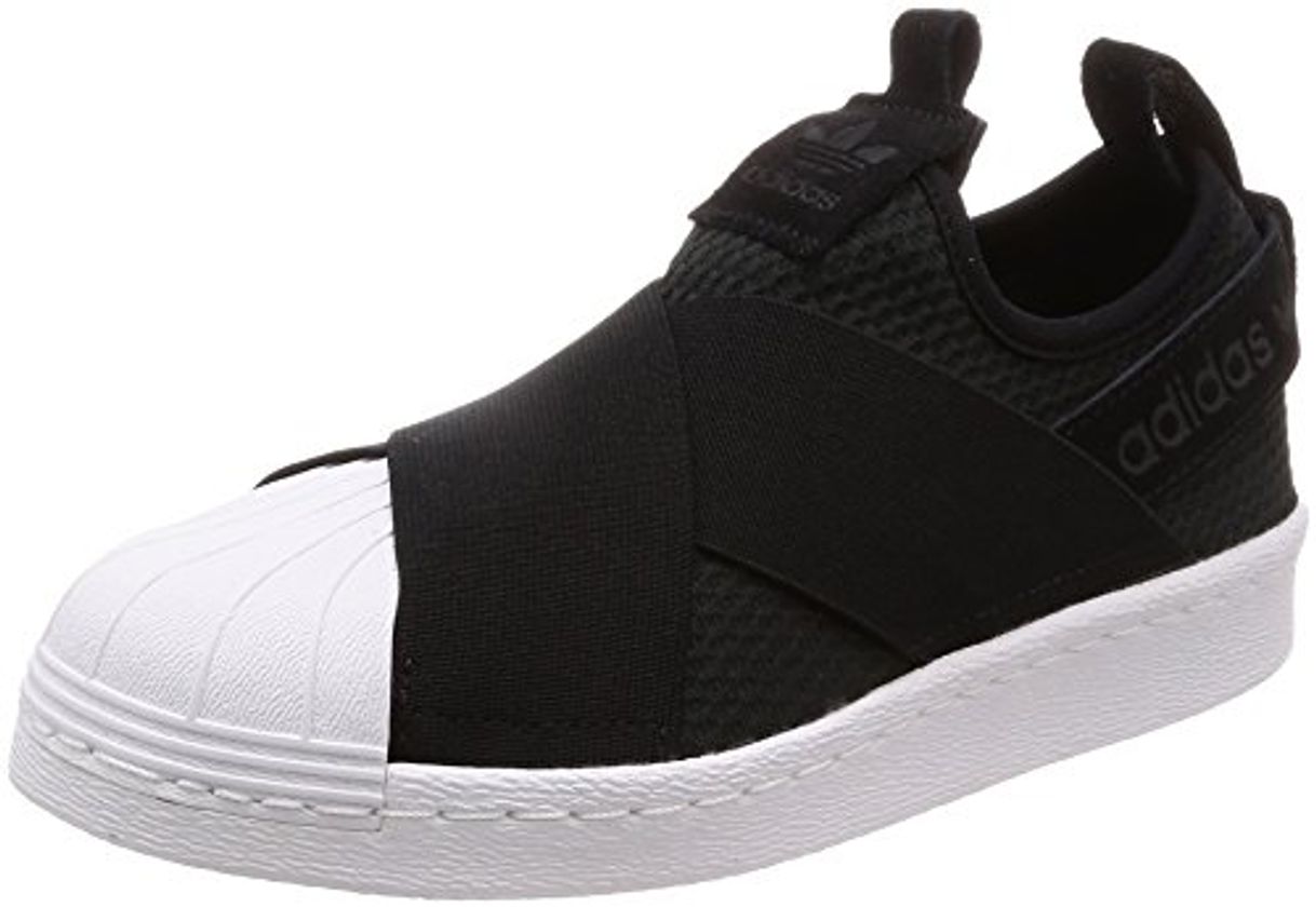 Social adidas Superstar Slip On W, Zapatillas para Mujer, Negro