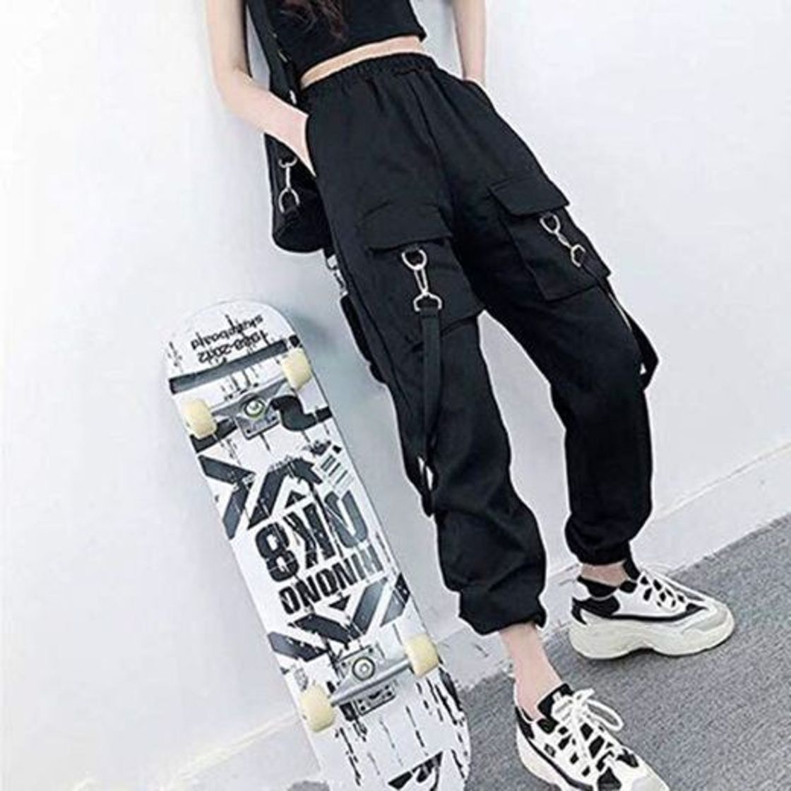 Social Dongwall Monos de Mujer de Moda Cintura elástica de Mujer Jogger de