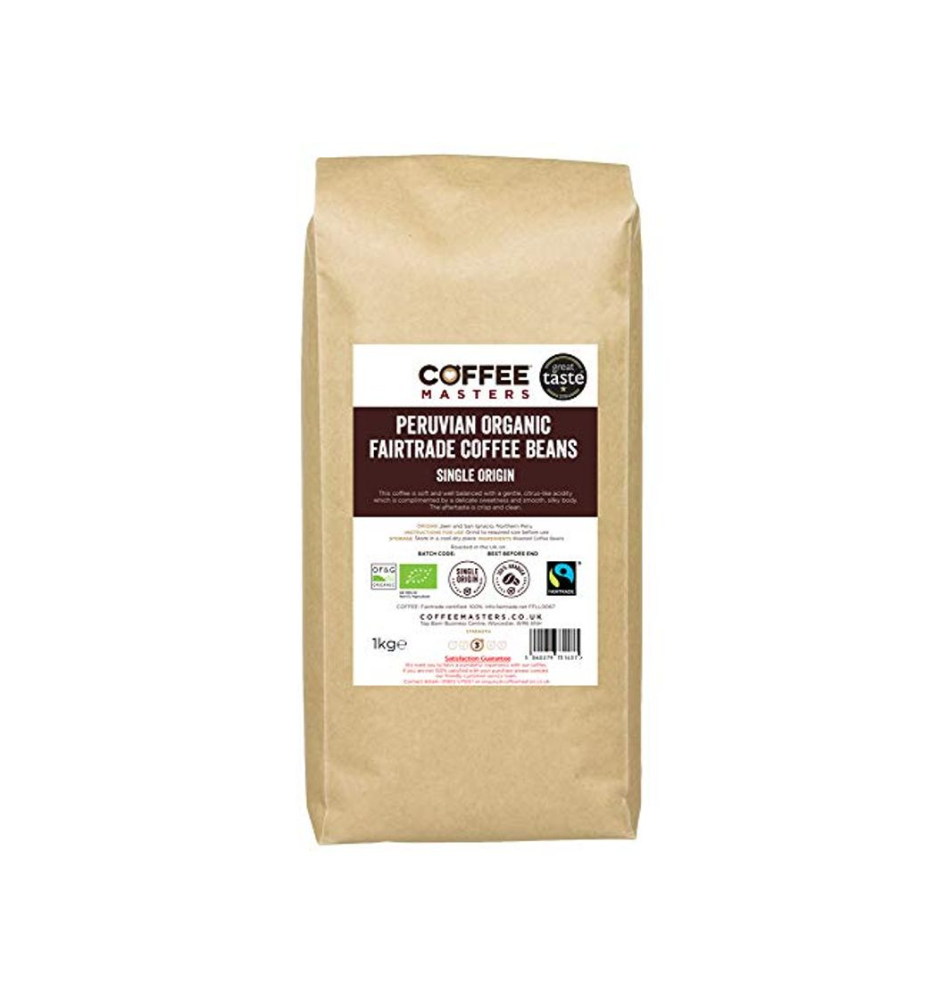 Product Coffee Masters Granos de Café Peruano Orgánico Fairtrade 1kg