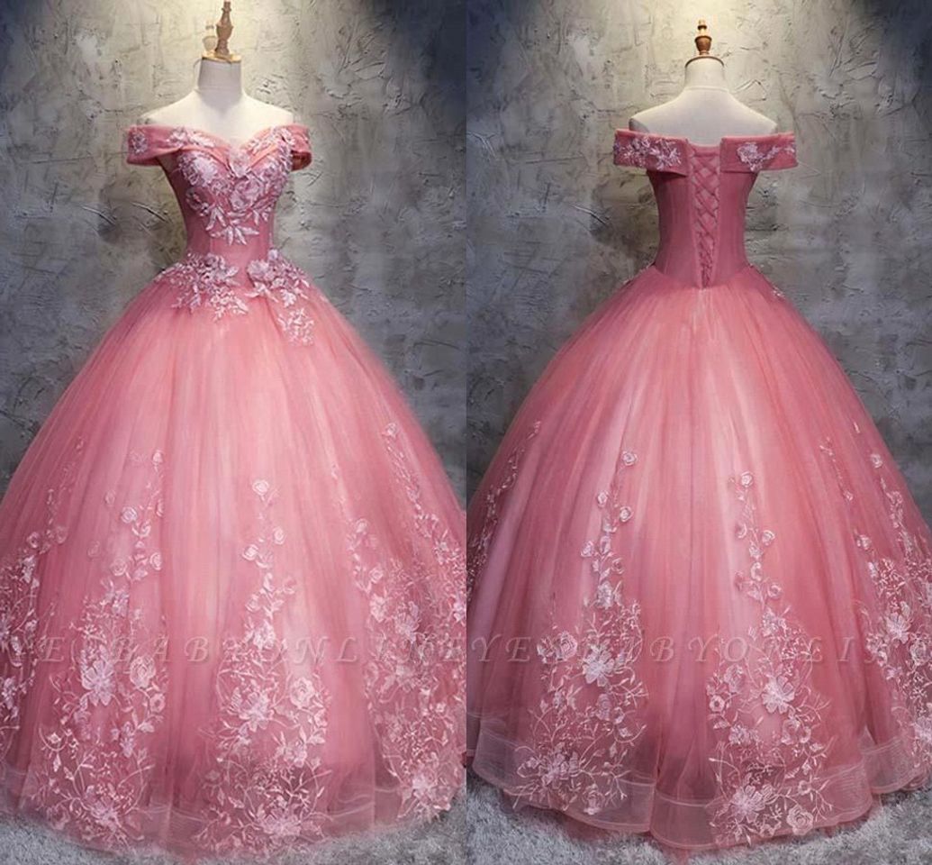 Fashion Vestido de princesa, para festa de 15 ✨