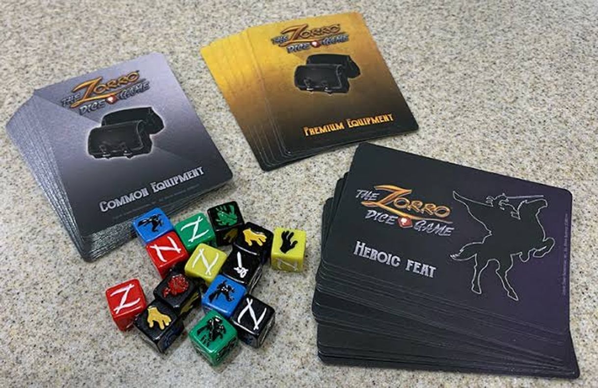 Videogames The Zorro Dice Game