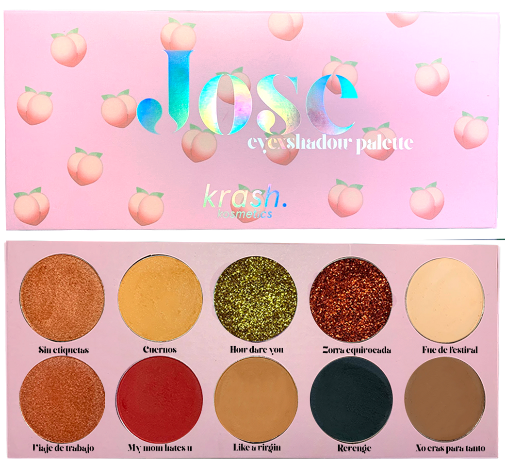 Product Box de Paletas de Sombras eyEXshadow Palette