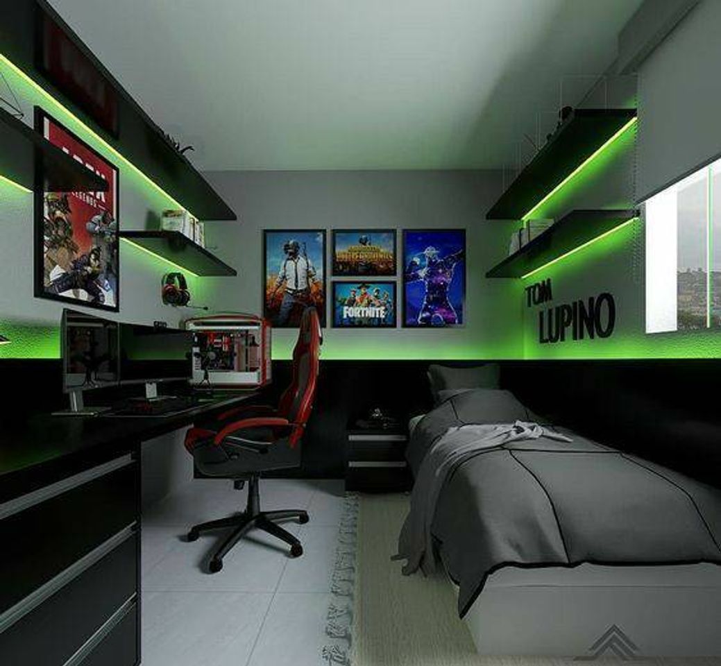 Moda Quarto gamer 