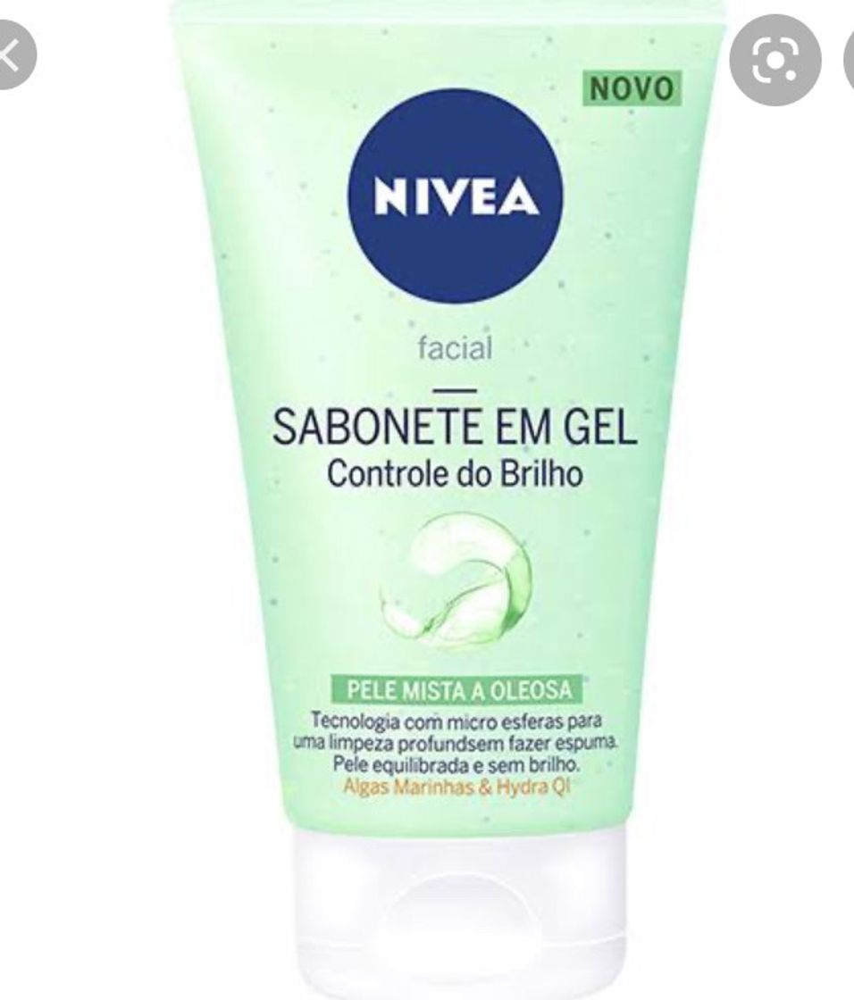 Social Sabonete Nivea liquido para o rosto pele oleosa ou com acne