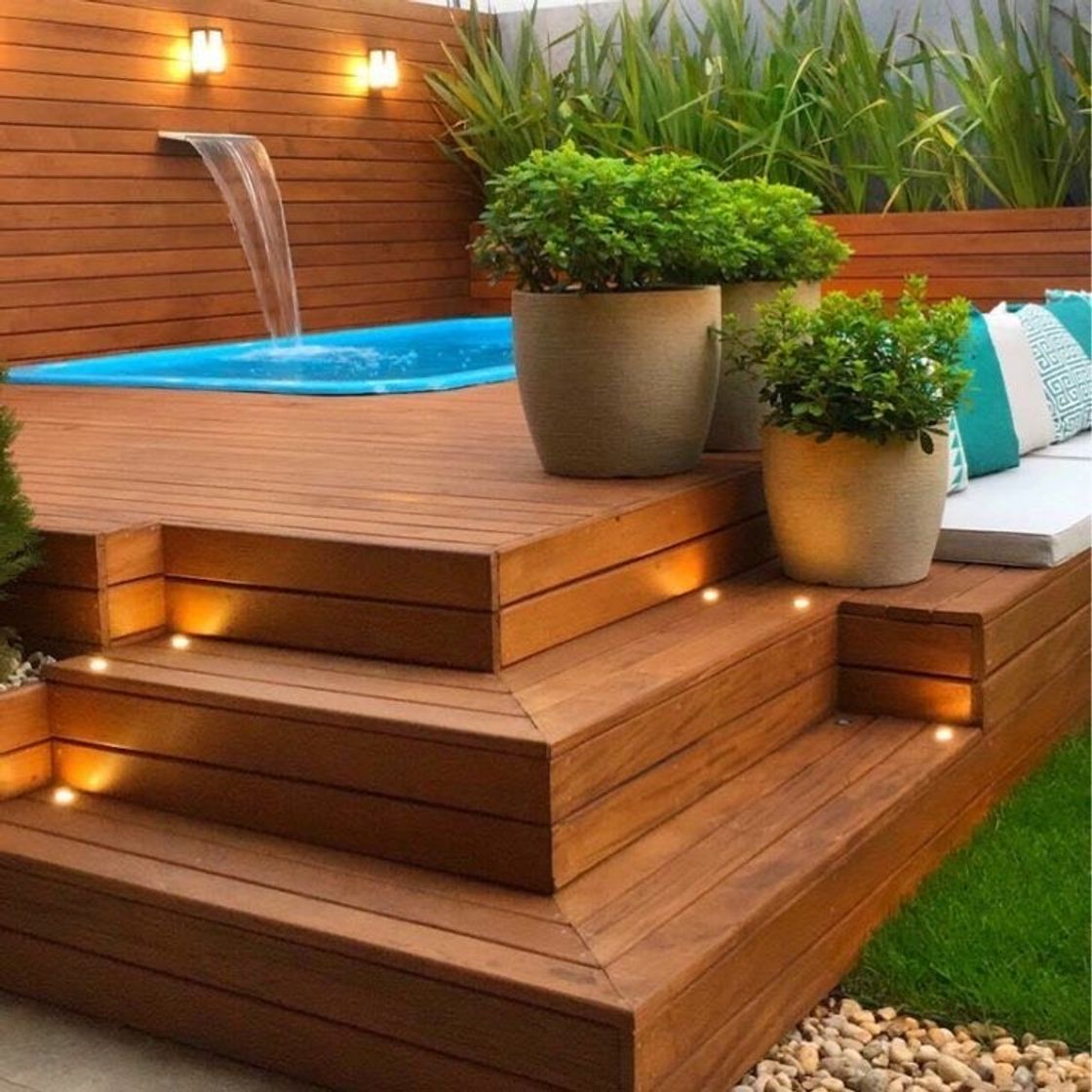 Moda Piscina com deck