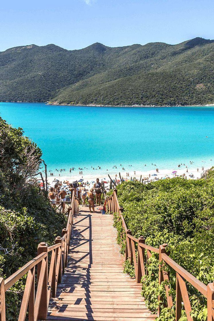 Moda Paisagem na praia