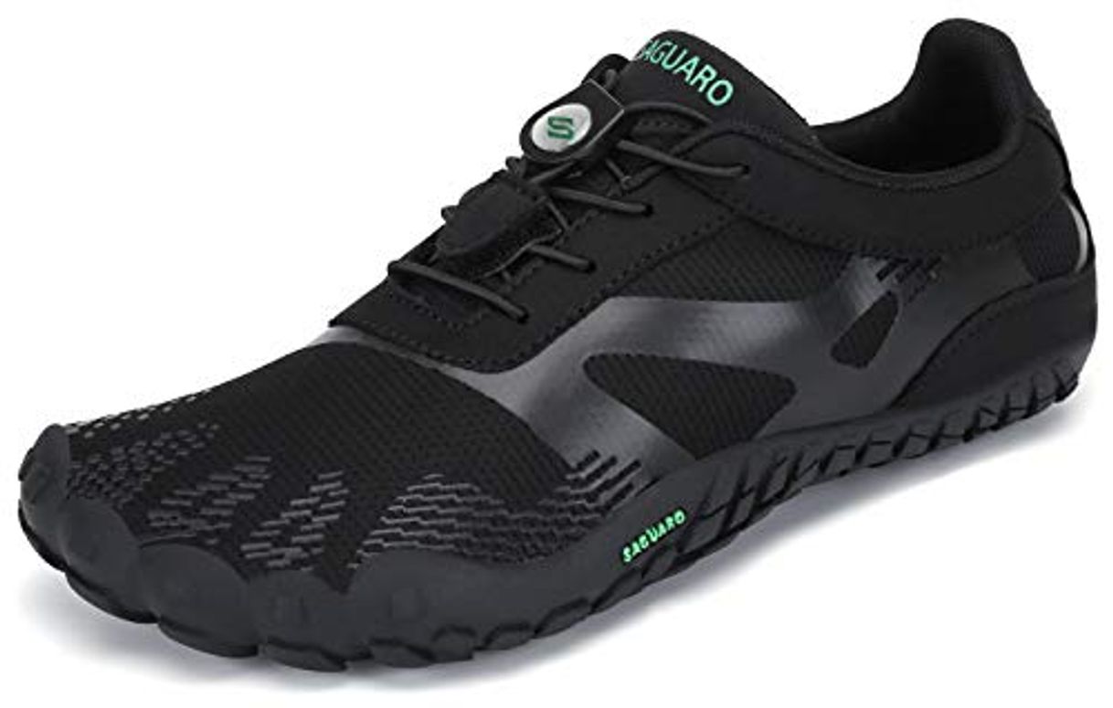 Beauty SAGUARO Hombre Mujer Zapatos Minimalistas Comodas Respirable Zapatillas de Trail Running Ligeras