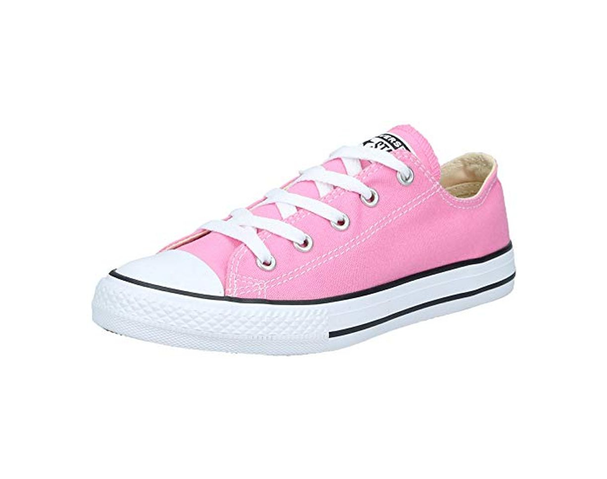 Moda Converse Chuck Taylor All Star, Zapatillas de Lona Infantil, Rosa