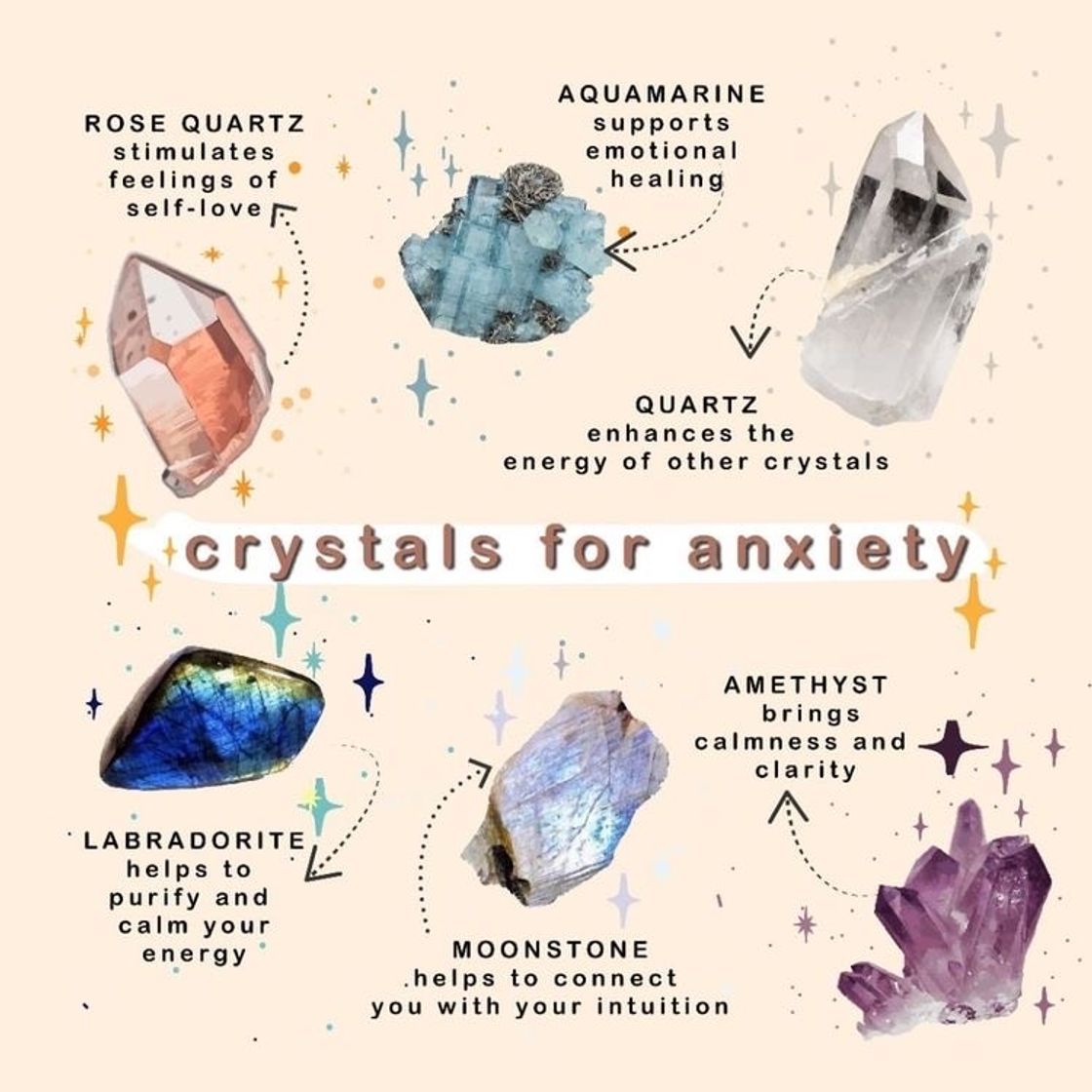 Social cristais para ansiedade✨💎