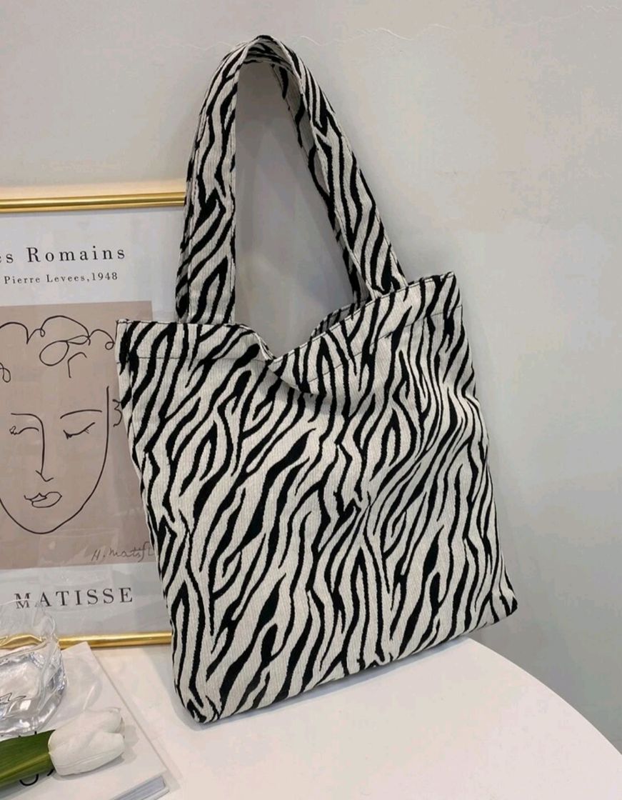 Moda Bolso estampado cebra 🦓