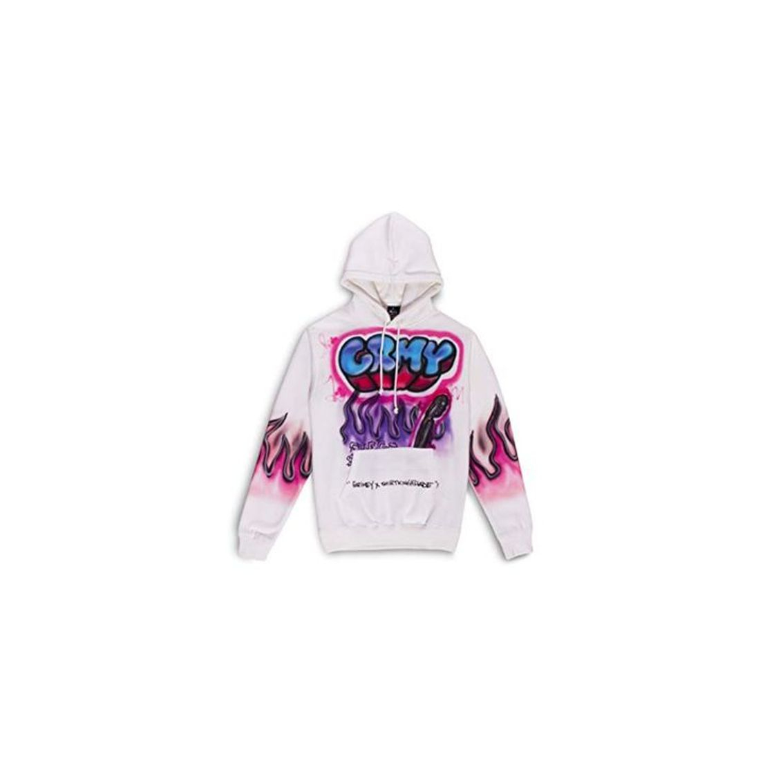 Social GRIMEY Sudadera X ShirtKingPhade Hoodie SS20 White