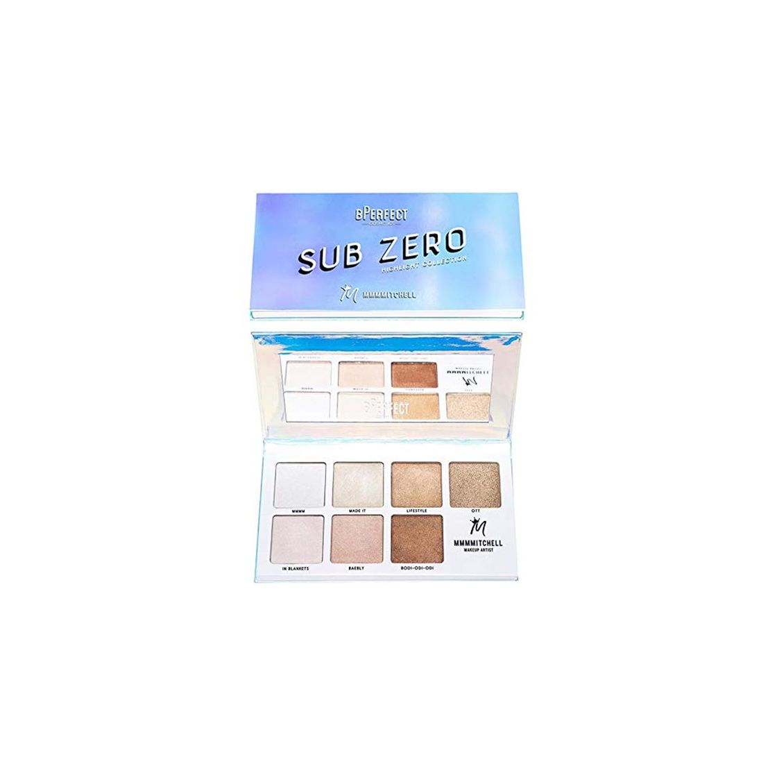 Product BPerfect Mmmmitchell Sub Zero Highlighter Palette