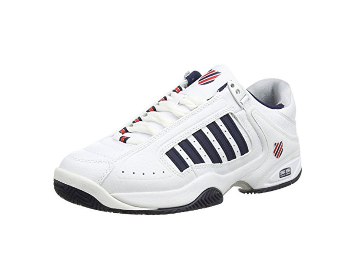 Moda K-Swiss Defier Rs - Zapatillas de tenis Hombre, color blanco - white