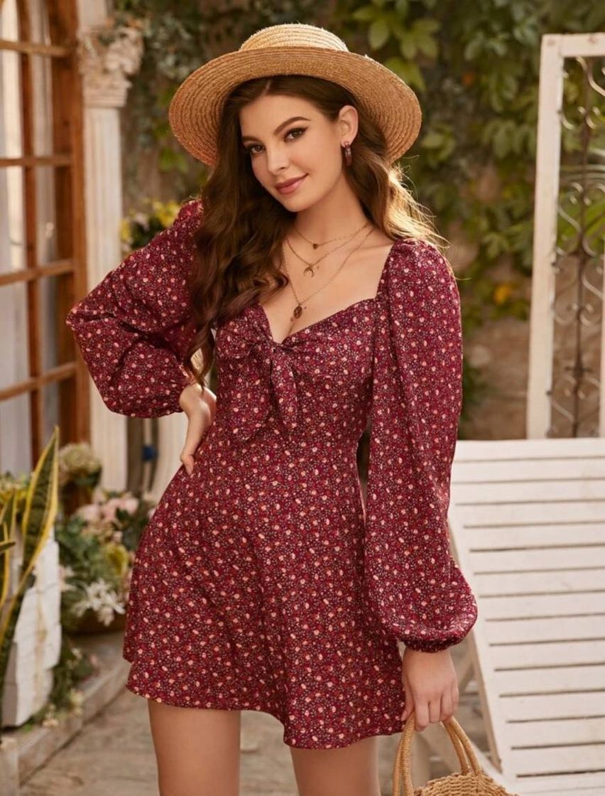 Moda Vestido boho dd florzinhas