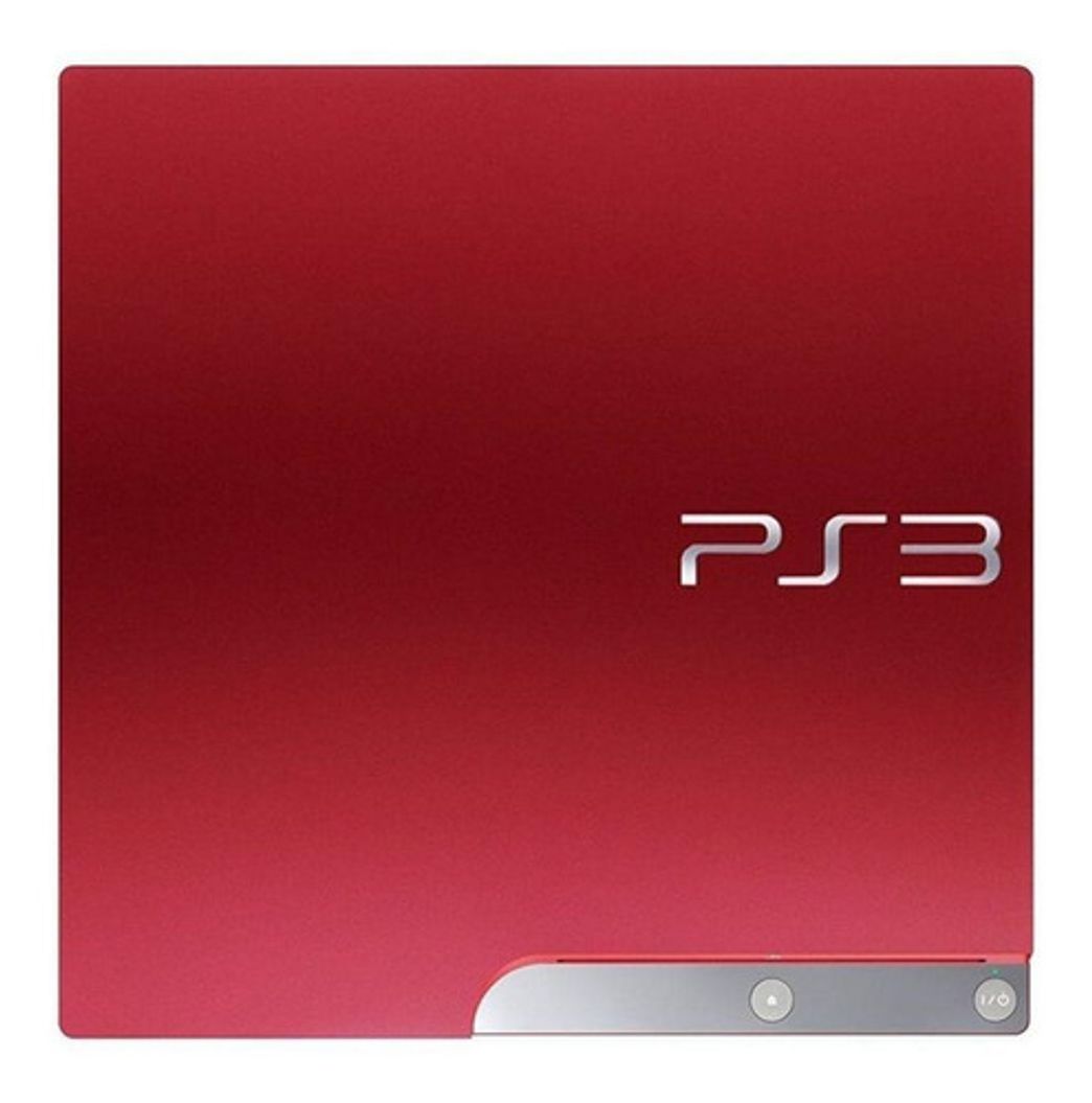 Fashion Sony PlayStation 3 Slim 320GB Standard scarlet red | Mercado Livre