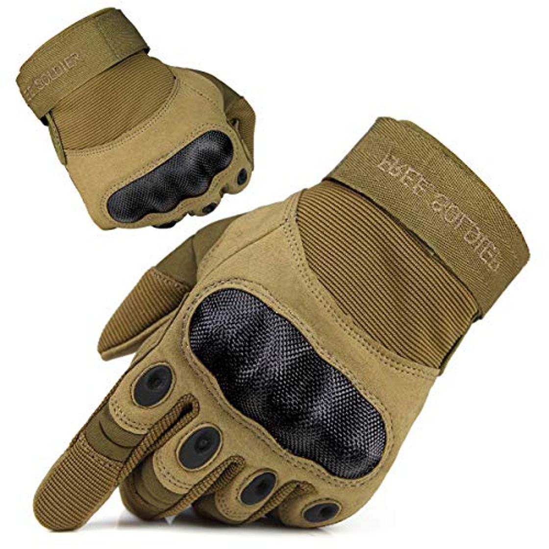 Product FREE SOLDIER Guantes Moto Verano Hombre Guantes Tacticos Militares Combate para Deportes