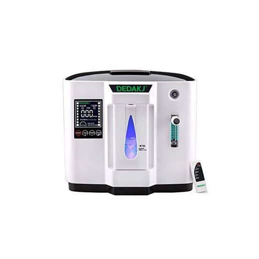 Vogvigo Portable Concentrador y generador de oxígeno 1-6L/min Oxygen Oxígeno de alta