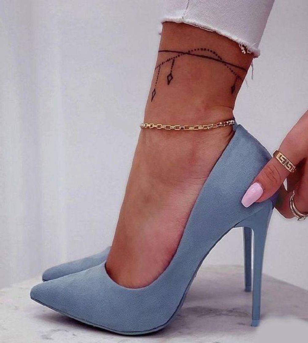 Gray Sexy Pumps 