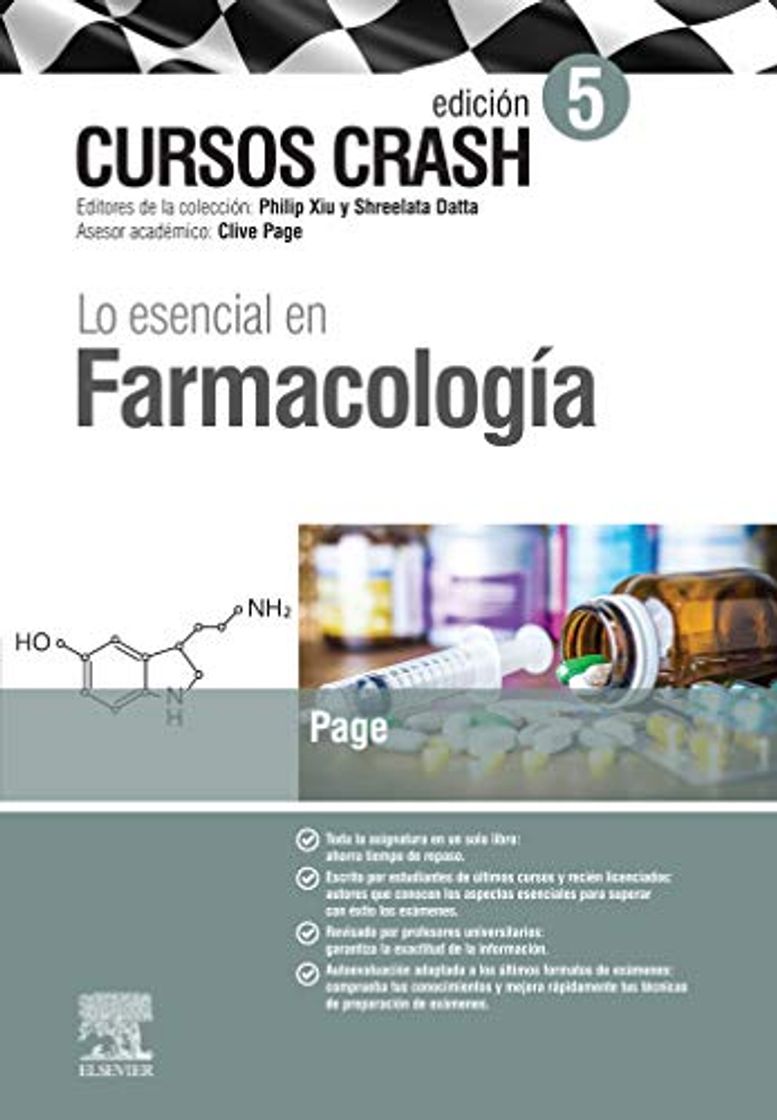 Books Lo esencial en Farmacología: Curso Crash