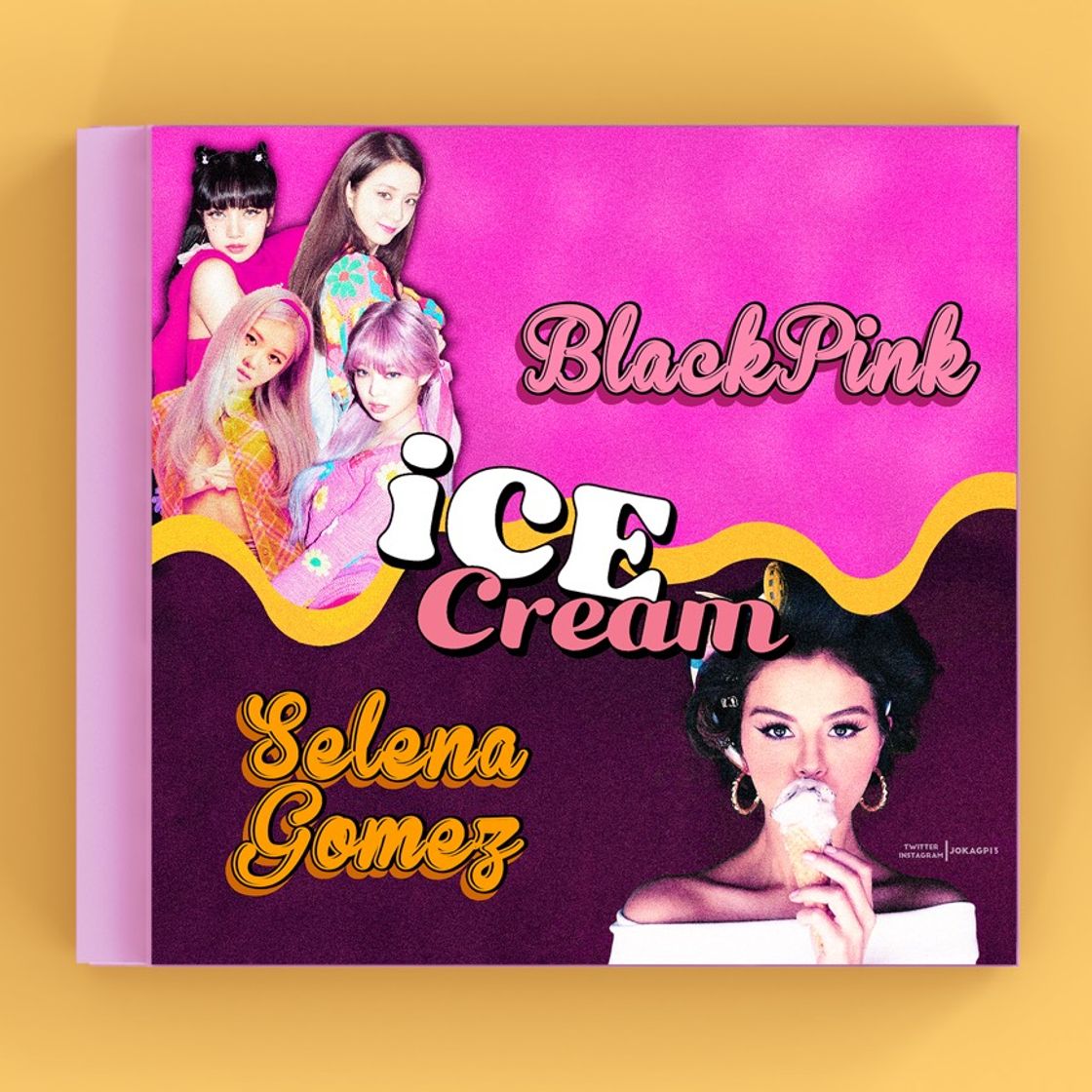 Fashion ICE CREAM - BlackPink & Selena Gomez || Cover redesign