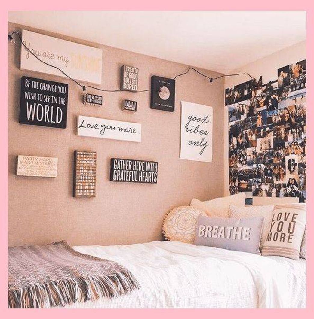 Moda Ideias pra se inspirar para a decoração do seu quarto 