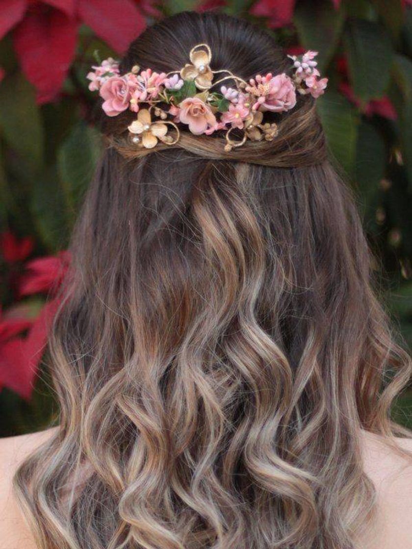 Social Penteado para cabelo solto