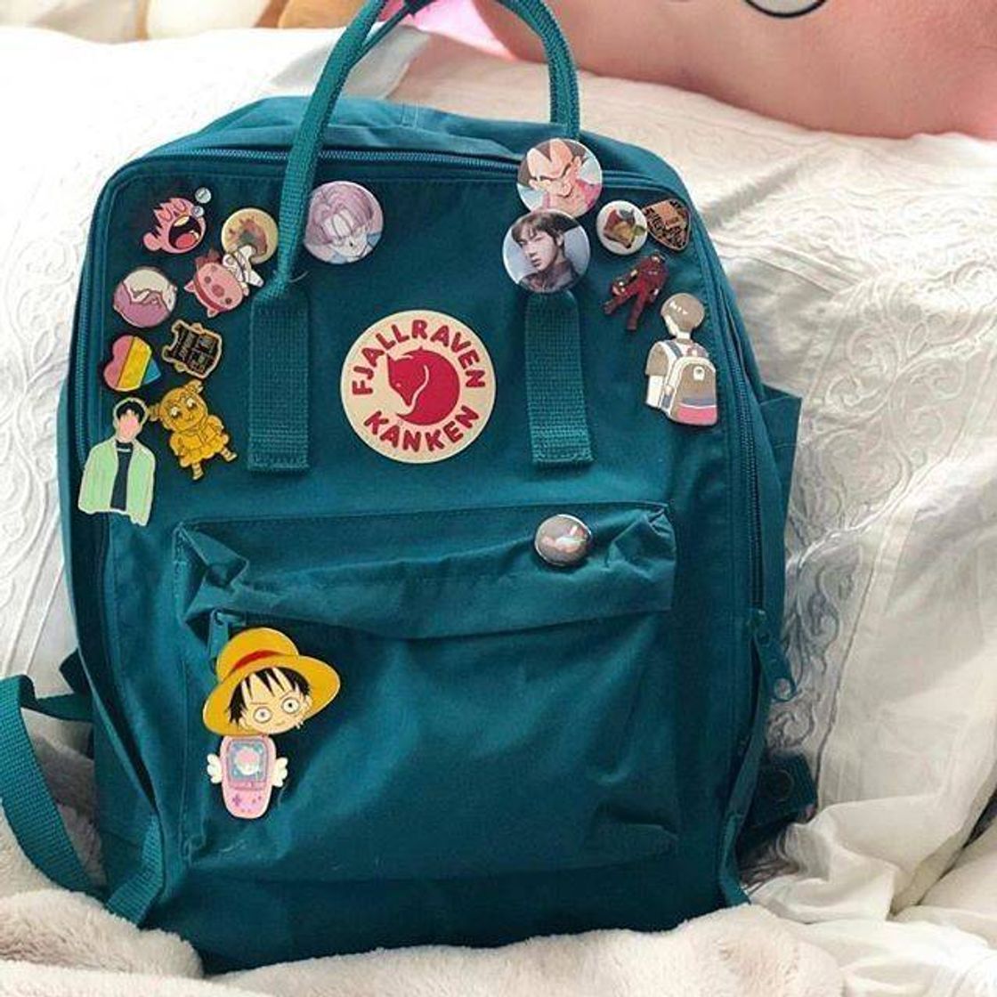 Social Mochila verde forte