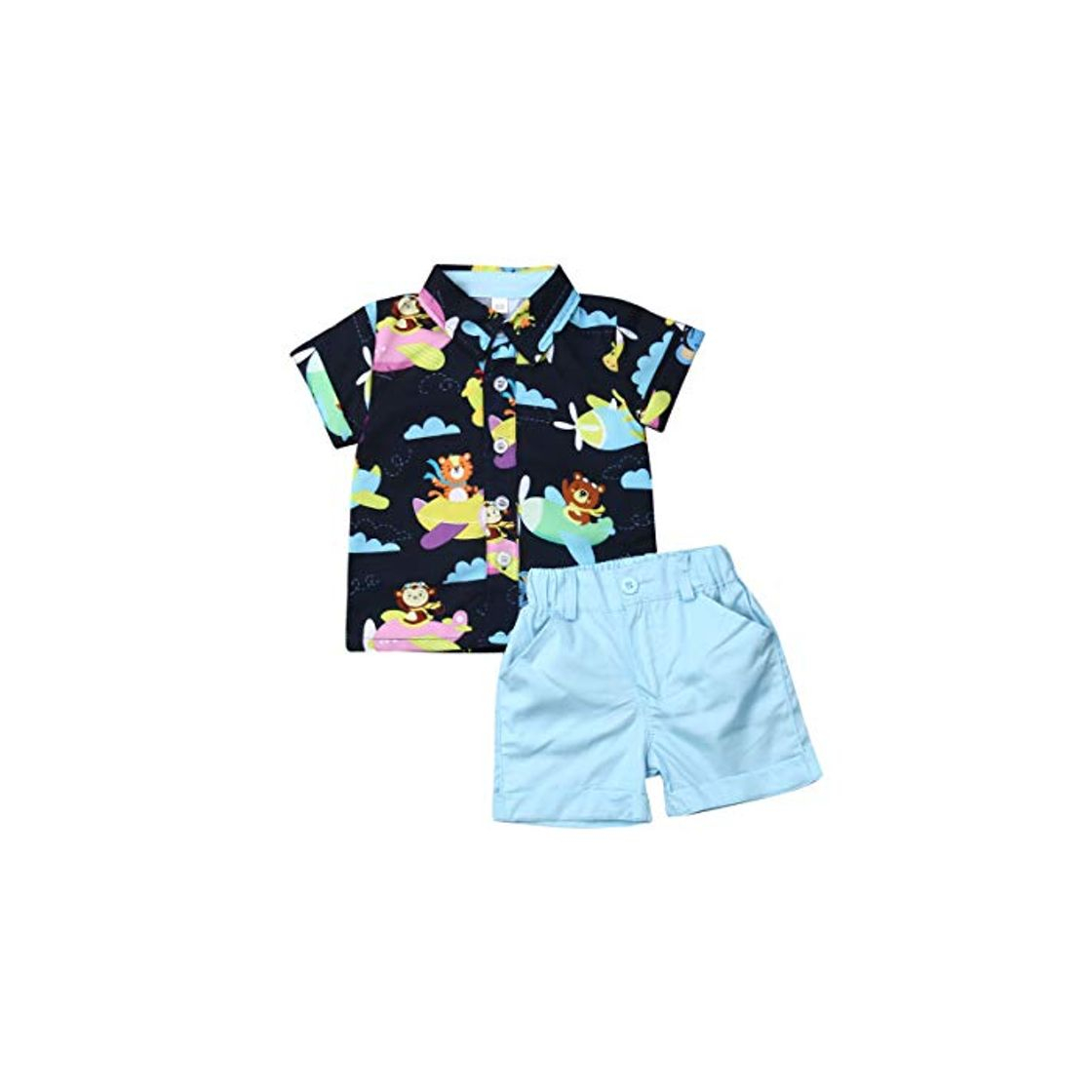 Social Niño Bebé Niños Ropa De Verano Rayas Tops Camisas